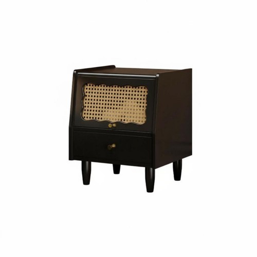 Bedside table rounded corners - bedside,