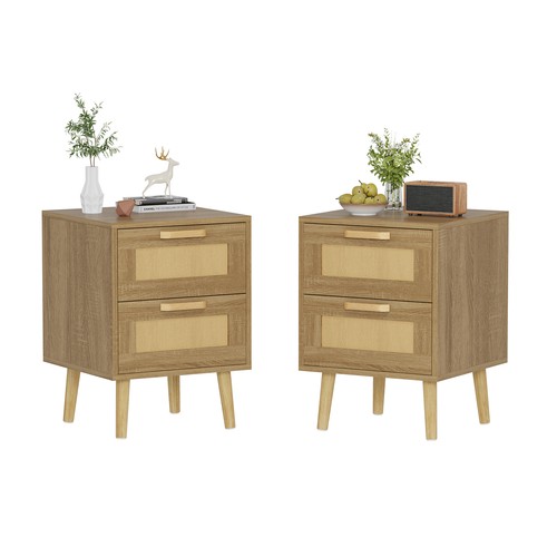 Pcs bedside table nightstand - 2,