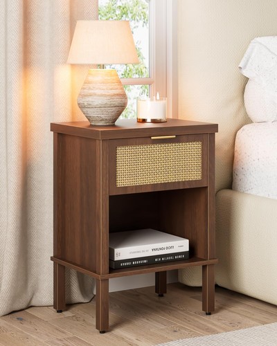 Apetaccat rattan bedside - rattan,