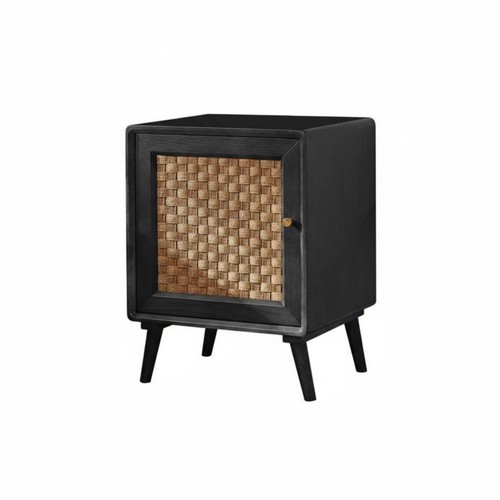 Rattan drawer nightstand - rattan,
