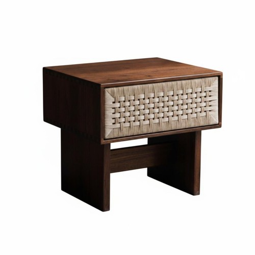 Woven front cabinet wabi sabi - cabinet, wabi-sabi
