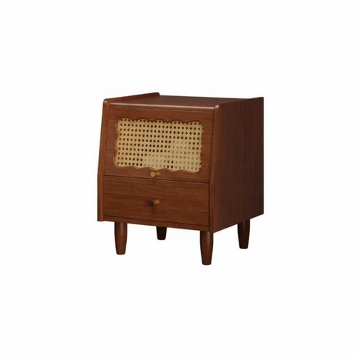 Bedside table rounded corners - bedside,