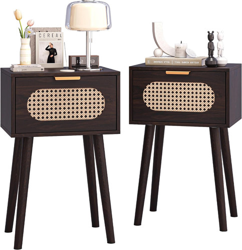 Nightstands set boho - nightstands, of
