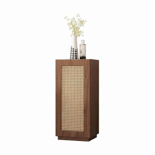 Rattan door bedside - bedside, cabinet