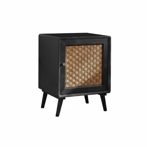 Rattan drawer nightstand - rattan,